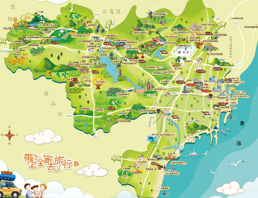 黄圃镇景区使用手绘地图给景区能带来什么好处？